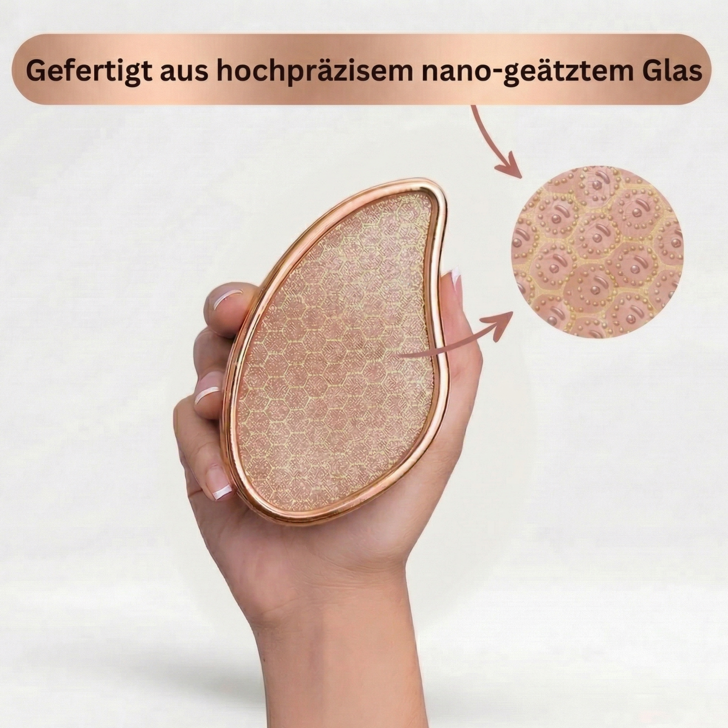 NanoPure Glas Fussfeile