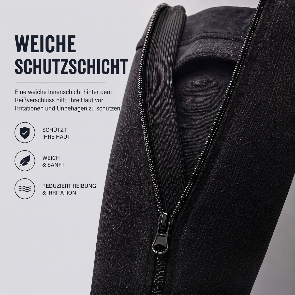 ZipFit Premium Kompressionssocken mit Reissverschluss