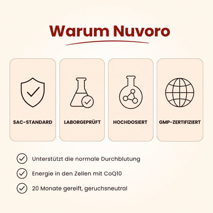 Nuvoro™ Schwarzer Knoblauch Komplex Softgels