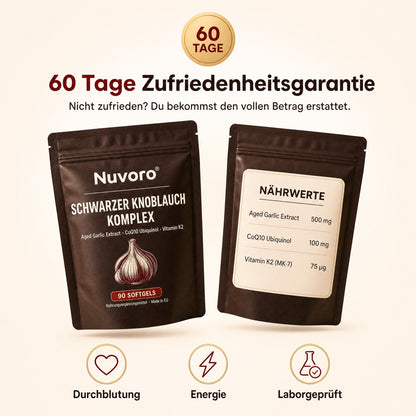 Nuvoro™ Schwarzer Knoblauch Komplex Softgels