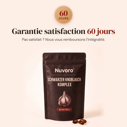 Nuvoro™ Complexe à l'ail noir en gélules molles